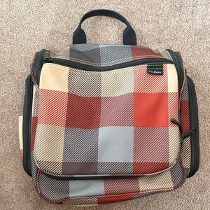 L.L. Bean plaid Toiletry travel bag VGUC